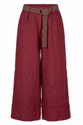 Pantalones Fiorella con pespuntes