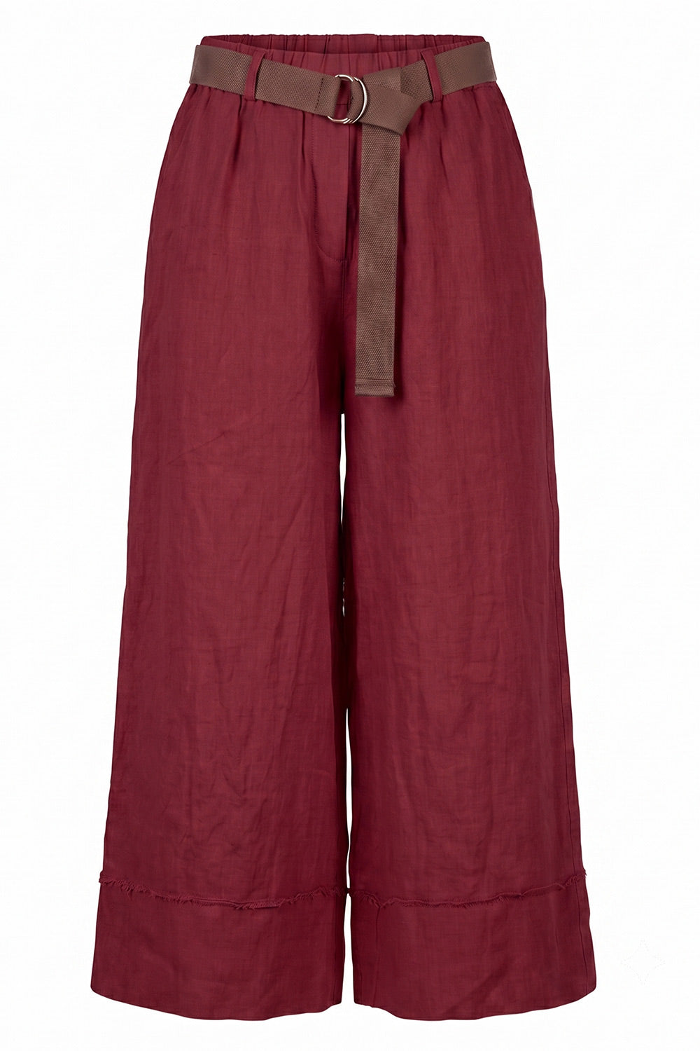 Pantalones Fiorella con pespuntes