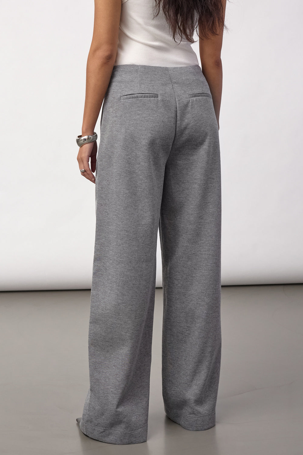 Pantalones de chándal con pliegue Lancecc